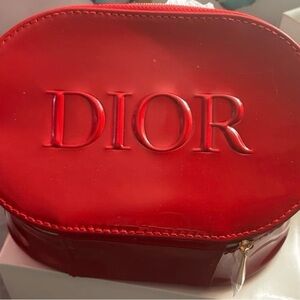 Dior Vibrant Red Cosmetic Case